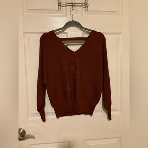 Burnt Orange Sweater | Size S | Used- like new